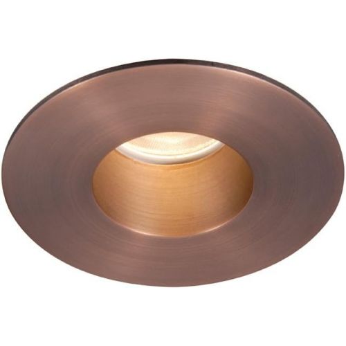  WAC Lighting HR-2LED-T209N-C-CB LED 2-Inch Recessed Downlight Shower Round Trim with 26-Degree Beam Angle, Copper Bronze Finish