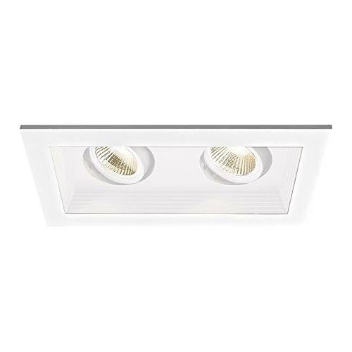  WAC Lighting Mini Multiples LED Three New Construction Housing with Trim and Light Engine