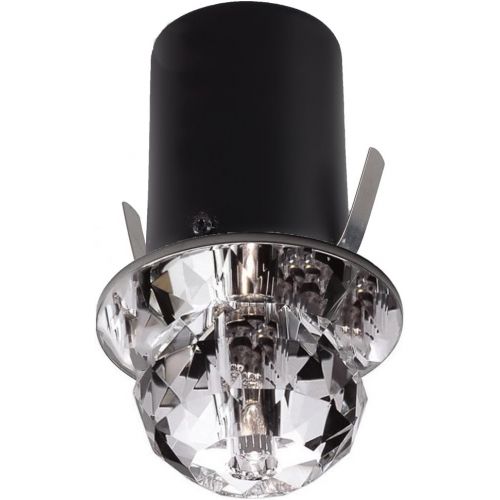  WAC Lighting DR-363LED-CLCH Empress Crystal Recessed Beauty Spot in Clear and Chrome Finish