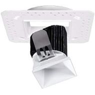 WAC Lighting R3ASWL-A827-WT Aether Square Wall Wash Invisible Light Engine Trim & LED, Asymmetrical Beam, White