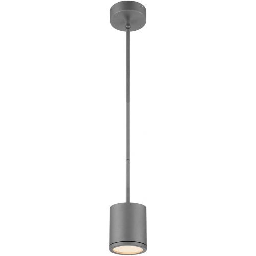  WAC Lighting PD-W2605-WT Tube Outdoor LED Pendant Fixture, One Size, White