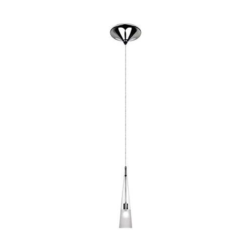  WAC Lighting MP-913-CFBN Ingo 1 Light Canopy Pendant, One Size, Clear FrostedBrushed Nickel