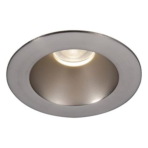  WAC Lighting HR3LEDT118PN827BN Tesla PRO 3.5 LED Round Open Reflector Trim with Light Engine 2700K Narrow Beam, (80+ CRI), Brushed Nickel