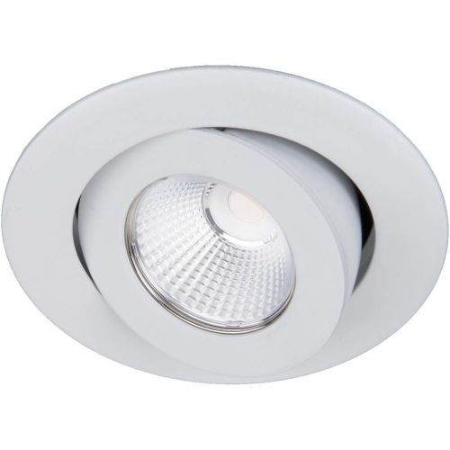  WAC Lighting R3BSA-FWD-WT Oculux 3.5 Square Open Reflector Dim to Warm Light Engine Trim & LED, White