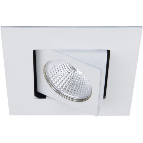  WAC Lighting R3BSA-FWD-WT Oculux 3.5 Square Open Reflector Dim to Warm Light Engine Trim & LED, White