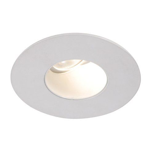  WAC Lighting HR-2LED-T309F-W-WT LED 2-Inch Recessed Downlight Round Trim with 45-Degree Beam Angle, White