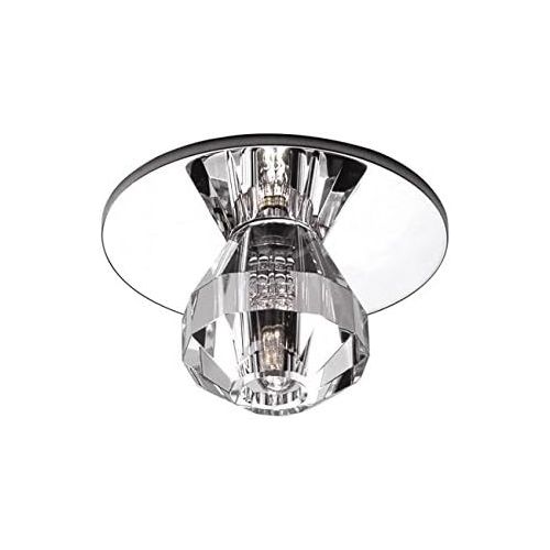  WAC Lighting DR-362-CLCH Princess Crystal Recessed Beauty Spot in Clear and Chrome Finish