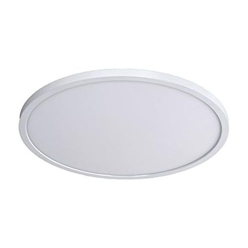  WAC Lighting FM-15RN-930-WT Round Ceiling and Wall Luminaire 3000K, 15 Inches, White