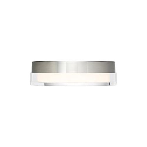  WAC Lighting FM-W57809-30-SS Dot Round Flush Mount LED Fixture, Stainless Steel