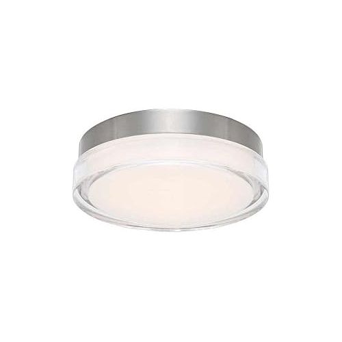  WAC Lighting FM-W57809-30-SS Dot Round Flush Mount LED Fixture, Stainless Steel