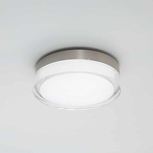  WAC Lighting FM-W57809-30-SS Dot Round Flush Mount LED Fixture, Stainless Steel