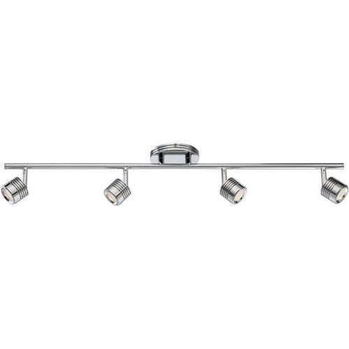  WAC Lighting TK-49534-BR Vector LED 4 Light Fixture Fixed Rail, One Size, Brushed Brass