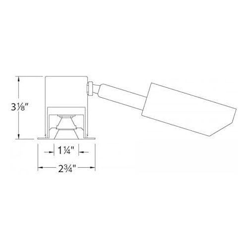  WAC Lighting HR-LED211E-27-WT 2700K Warm White LEDme Round Miniature Recessed Downlight, 1, White