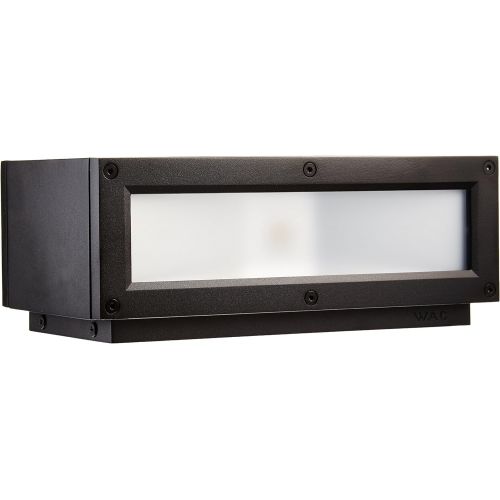  WAC Lighting WS-W2510-BZ Rubix LED Outdoor Rectangular Up and Down Wall Light Fixture, One Size, WhiteBronze