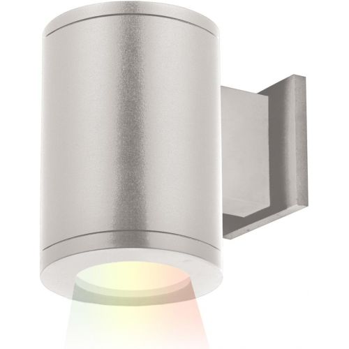  WAC Lighting DS-WS05-NS-CC-GH ilumenight Tube Architectural 5 LED Color Changing Wall Light Straight Narrow Beam, Single, Graphite