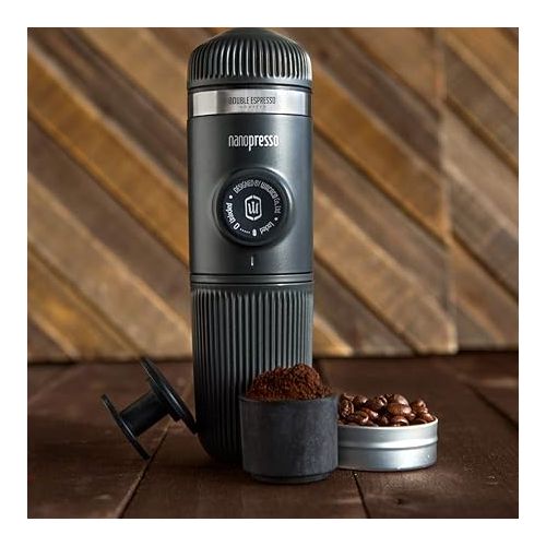  WACACO Nanopresso Barista Kit, Accessory for Nanopresso Portable Espresso Machine, Double Espresso, Lungo