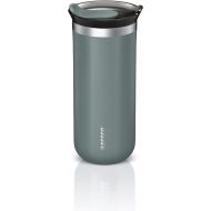 WACACO Octaroma Lungo Vacuum Insulated Coffee Mug, Double-wall Stainless Steel Travel Tumbler With Drinking Lid, 10 fl oz(300ml), Cadet Blue