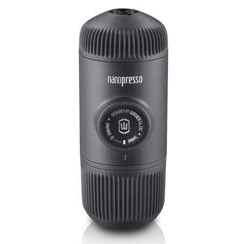  WACACO Nanopresso Portable Espresso Maker, Upgrade Version of Minipresso, Extra Small Travel Coffee Maker, Manually Operated. Perfect for Camping, Travel, Kitchen and Office