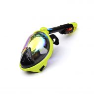 WACOOL Easygoing-Shop Diving Mask Anti Fog Full Face Diving Mask Snorkeling Set with Anti-Skid Ring Snorkel