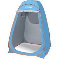 WADEO Pop Up Privacy Shower Tent, Portable Outdoor Shower Tent Camp Toilet Outdoor Camping Beach Toilet and Indoor Photo Shoot with Carrying Bag