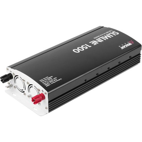  WAGAN SlimLine 1500W 12 VDC to 115 VAC Power Inverter