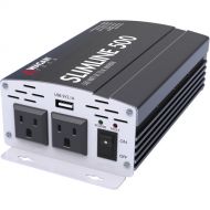 WAGAN SlimLine 500W 12 VDC to 115 VAC Power Inverter