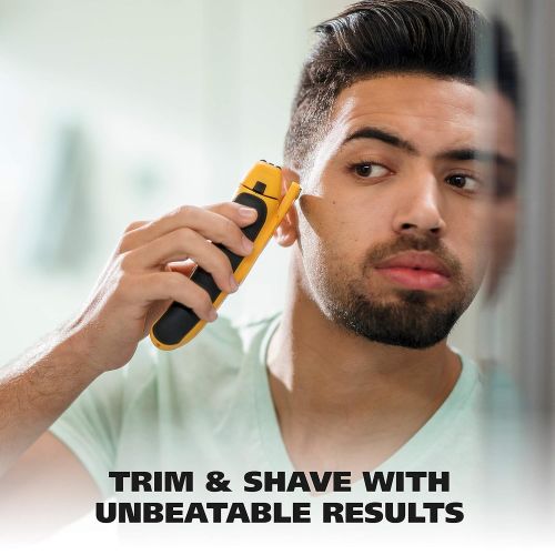  Wahl Model 7061-100 Lifeproof Lithium Ion Foil Shaver  Waterproof Rechargeable Electric Razor With Precision Trimmer for Men’S Beard Shaving, Trimming & Grooming with Long Run Tim