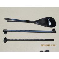 WAKOODA Carbon Fiber 3-Piece Adjustable SUP Paddle with Braided Shaft Overstock Sale