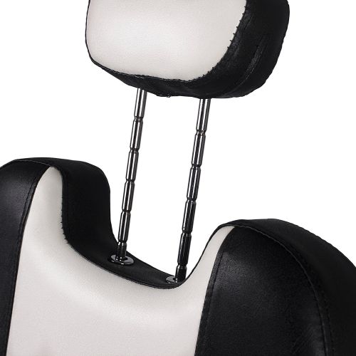  WALCUT Walcut 2 Sets of Reclining Hydraulic Barber Chair Styling Salon Beauty Shampoo Spa Equipment Black&Beige Hair Cutting