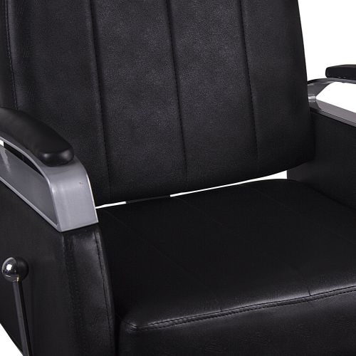  WALCUT Walcut 2 Sets of Reclining Hydraulic Barber Chair Styling Salon Beauty Shampoo Spa Equipment Black Hair Cutting