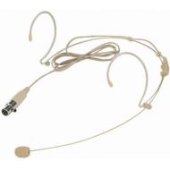 [WALLER PAA] Beige Headset Microphone for Shure wireless (TA4F) XLR Mini 4pin Single hook