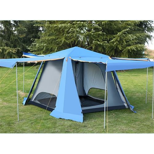  WALNUTA Camping Tent Outdoor 4-6 Person Double Outdoor Camping Tent Outdoor Tent Cold Winter Fishing Tent (Color : A, Size : 240 * 240 * 185cm)