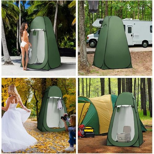  WALNUTA Portable Camping Fishing Tent Outdoor Swimming Changing Tent Pop-up Tent Quick Opening Tent (Color : B, Size : 120 * 120 * 190cm)