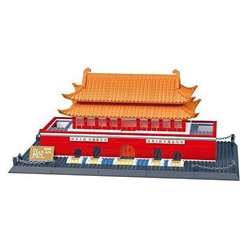  Wange 8016 Tian an Men of Beijing Building Block Set Toys