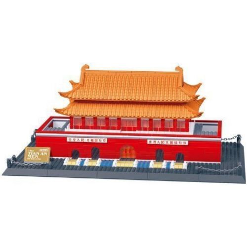  Wange 8016 Tian an Men of Beijing Building Block Set Toys