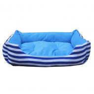WANK Large Striped Dog Bed Sofa Mat House Cot Pet Bed House for large dogs Big Blanket Cushion Basket Supplies