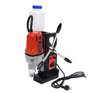 [아마존베스트]WANLECY Magnetic Drill Press, 2700 Lbs 1100W with 1-1/2 Inch (40mm) Boring Diameter MD40 Magnetic Drill Press Precision Metal Surface Drilling System Portable