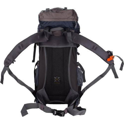  [아마존베스트]WASING 55L Internal Frame Backpack Hiking Backpacking Packs for Outdoor Hiking Travel Climbing Camping Mountaineering with Rain Cover WS-55Lpack