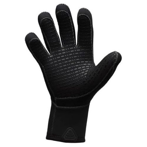  New Tusa Waterproof 3mm 5-Finger Stretch Neoprene Gloves (X-Small) with GlideSkin Interior and a Long Zipper for easy Donning (X-Small)