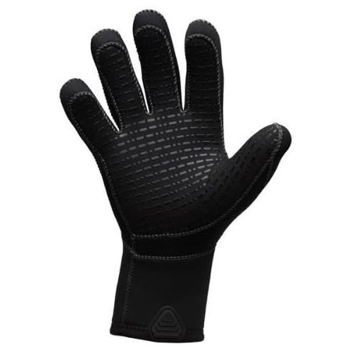  New Tusa Waterproof 5mm 5-Finger Stretch Neoprene Gloves (Large) with GlideSkin Interior and a Long Zipper for easy Donning