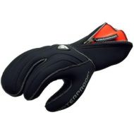 New Tusa Waterproof 7mm 3-Finger Stretch Neoprene Semi-Dry Gloves (X-Large)