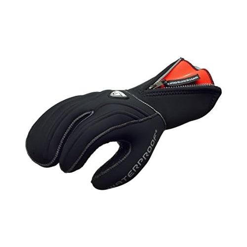  Waterproof 7mm G1 3 Finger Semi Dry Glove