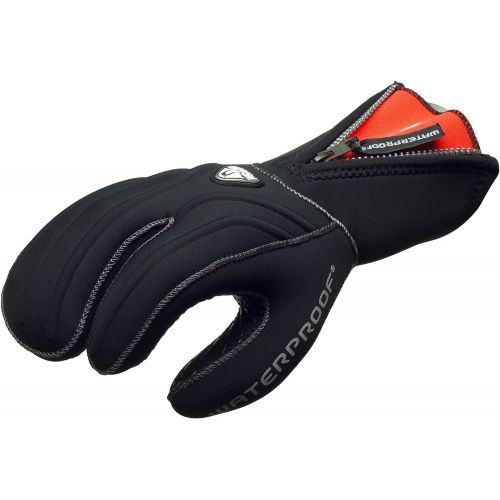  Waterproof 7mm G1 3 Finger Semi Dry Glove