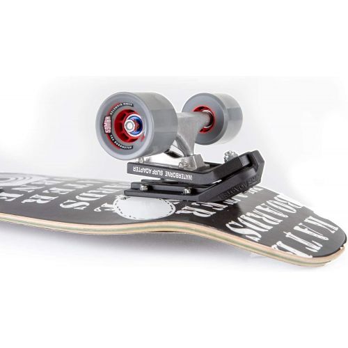  Surf and Rail Adapter by Waterborne Skateboards - Surfskate Truck Fits Any Board - Carve & Cruise like a Surfboard