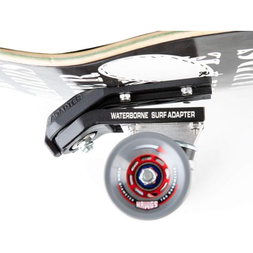  Surf and Rail Adapter by Waterborne Skateboards - Surfskate Truck Fits Any Board - Carve & Cruise like a Surfboard