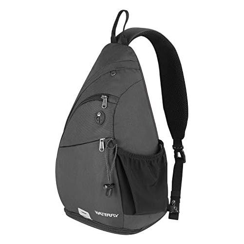  WATERFLY Sling Backpack Sling Bag Crossbody Daypack Casual Backpack Chest Bag Rucksack…