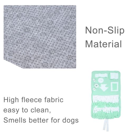  WATTA Snuffle Mat,Feeding Met for Dog Nosework Premium Blanket Dog Training Mats,Interactive Pet Toy Smart Toy for Dogs and Cats - Durable and Machine Washable