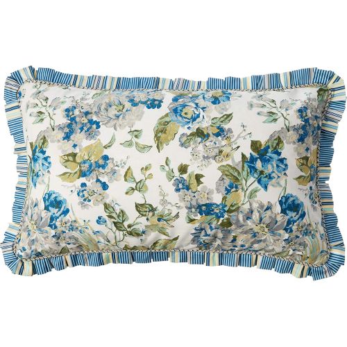  WAVERLY Floral Engagement Bedding Collection, King, Porcelain