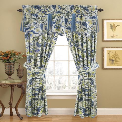  WAVERLY Imperial Dress Window Curtain, 84x52, Porcelain