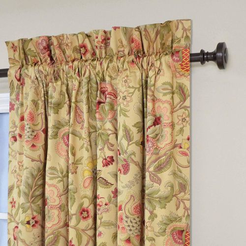  WAVERLY Imperial Dress Window Curtain, 84x52, Porcelain